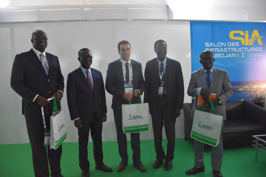 Salon des Infrastructures d’Abidjan (SIA) - La SODECI présente ses innovations.